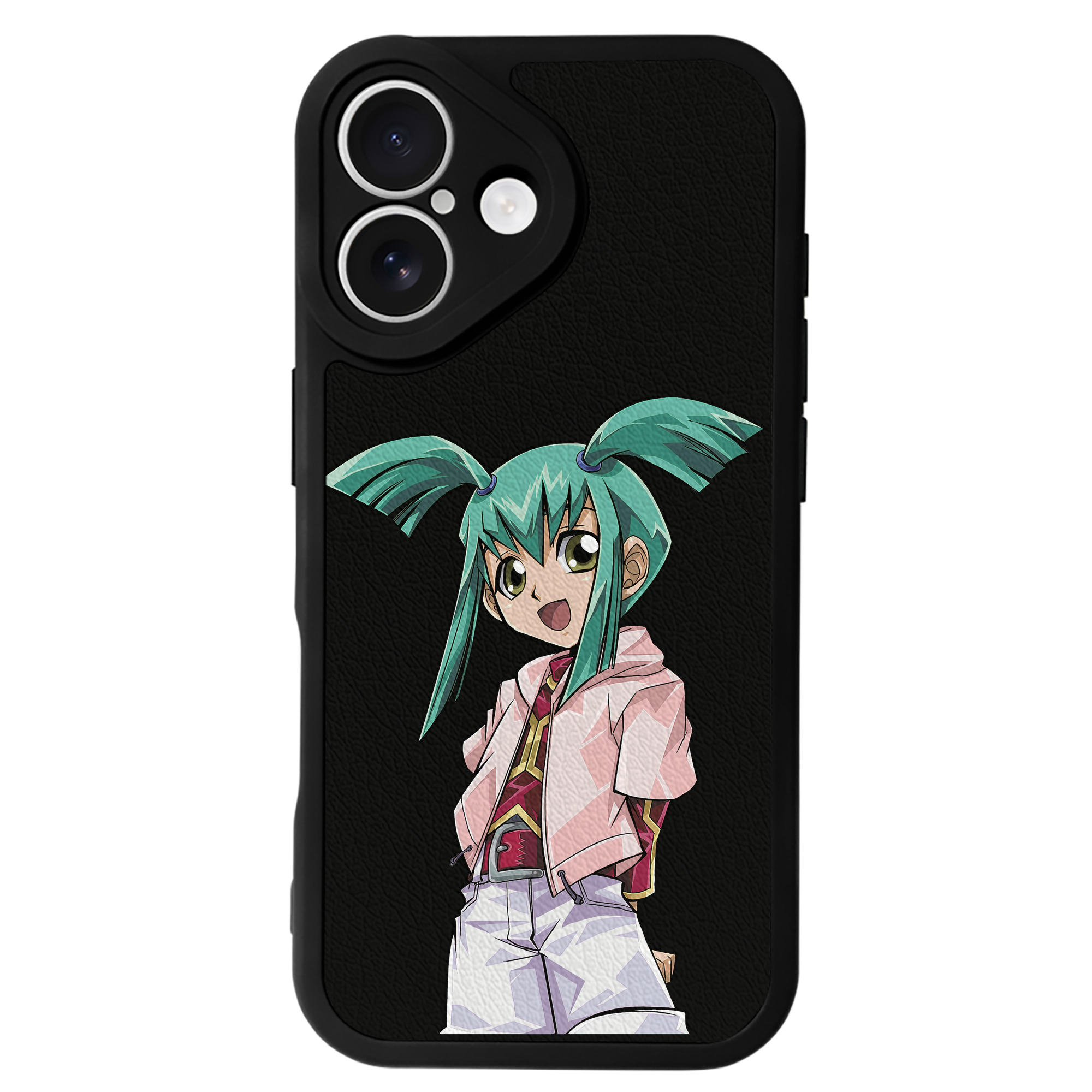 遊☆戯☆王 Yu-Gi-Oh! 【iPhone 16シリーズ対応】シリコンスマホケース（レザー調） 材質：シリコン